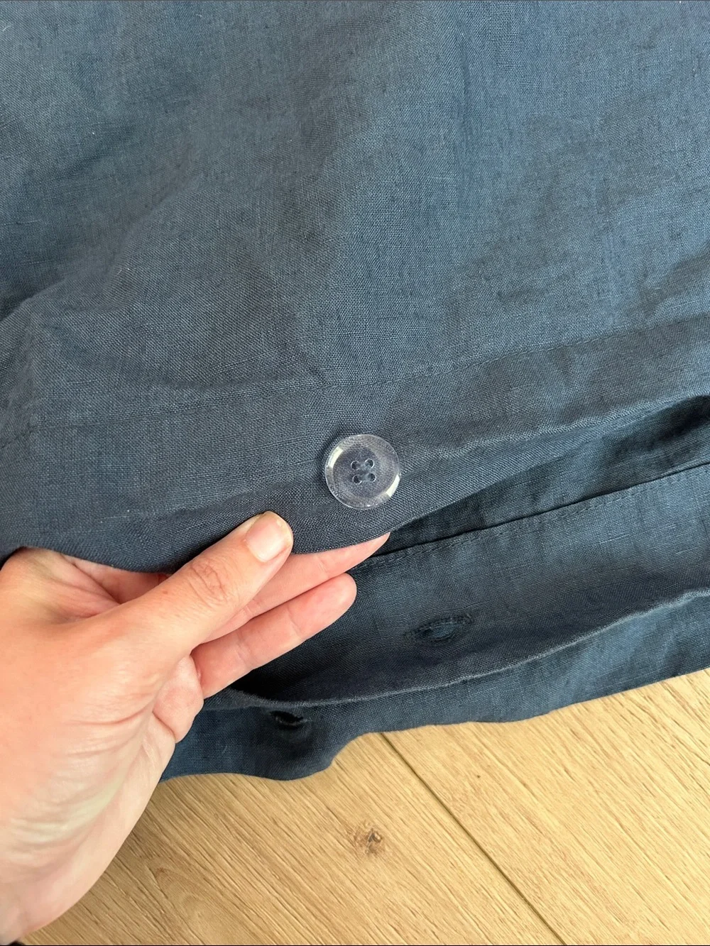 Quince linen duvet